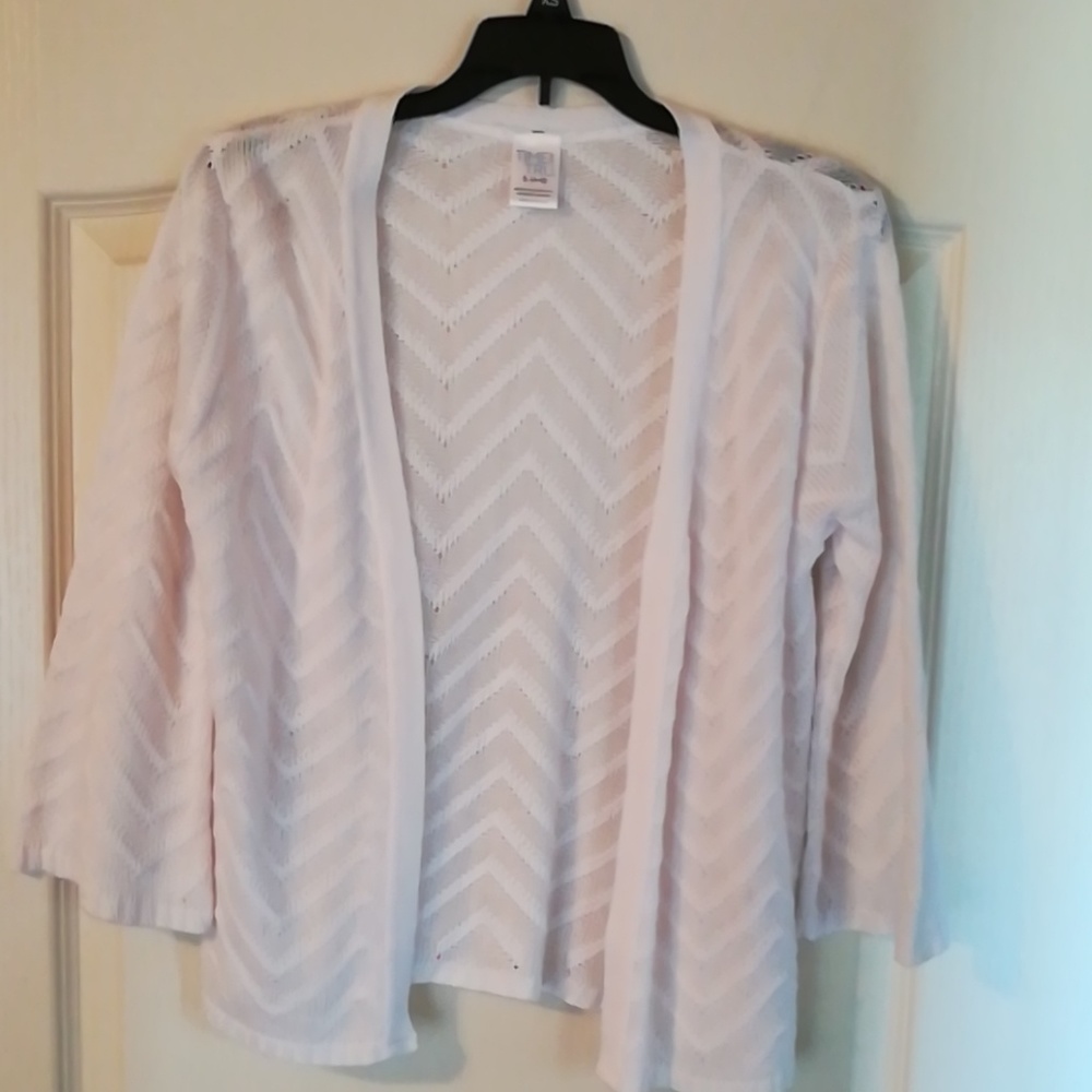 White cardigan, never worn